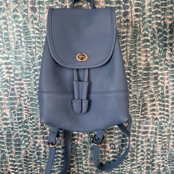 Coach Handbags - Rare Vintage Coach Leather Mini Backpack – Made in Costa Rica - 1997